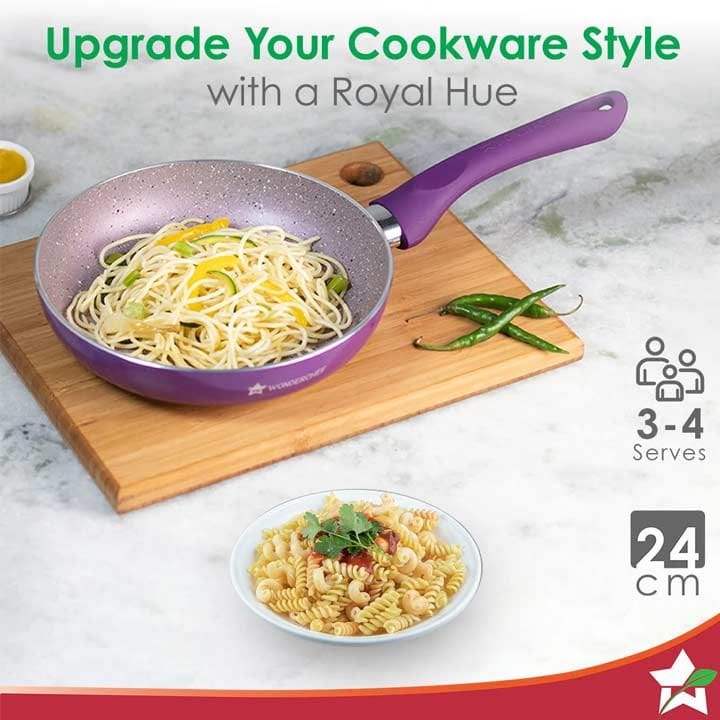 وندرشيف مقلاة رويال فيلفت 24 سم – بنفسجي | 63152115