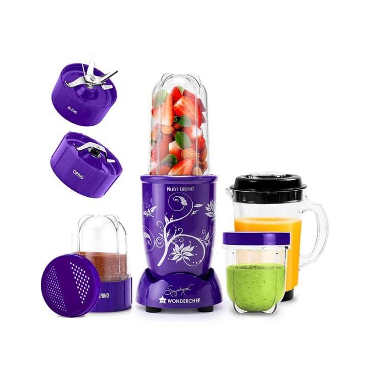 Wonderchef NutriBlend 3-Jar Personal Blender 500W – Purple | 63152295