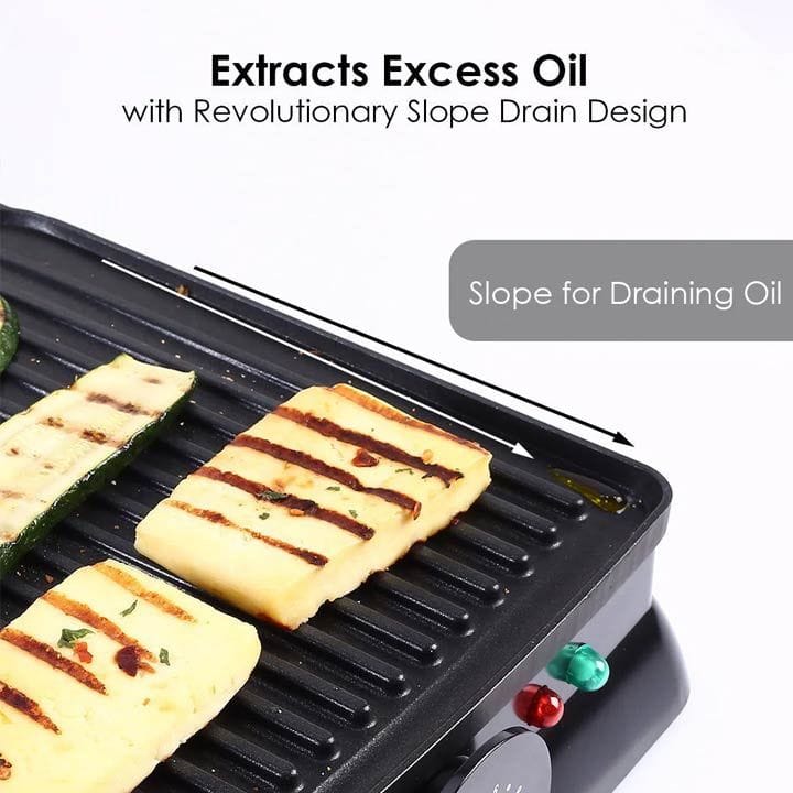 Wonderchef Crimson Family Size Contact Grill – Red | 63153834