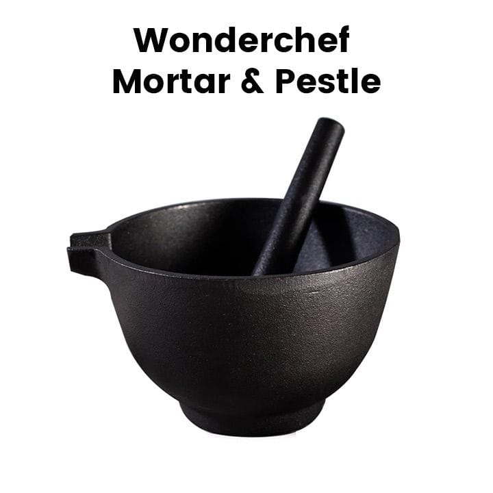 Wonderchef Mortar & Pestle - Black | 63153837