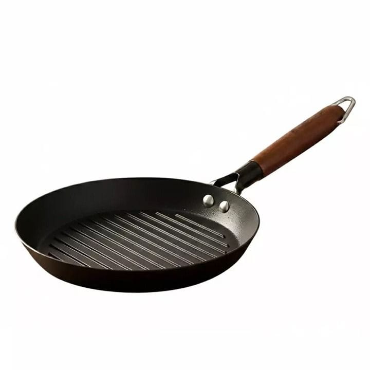 Wonderchef 24 cm Cast Iron Grill Pan - Black | 63154908