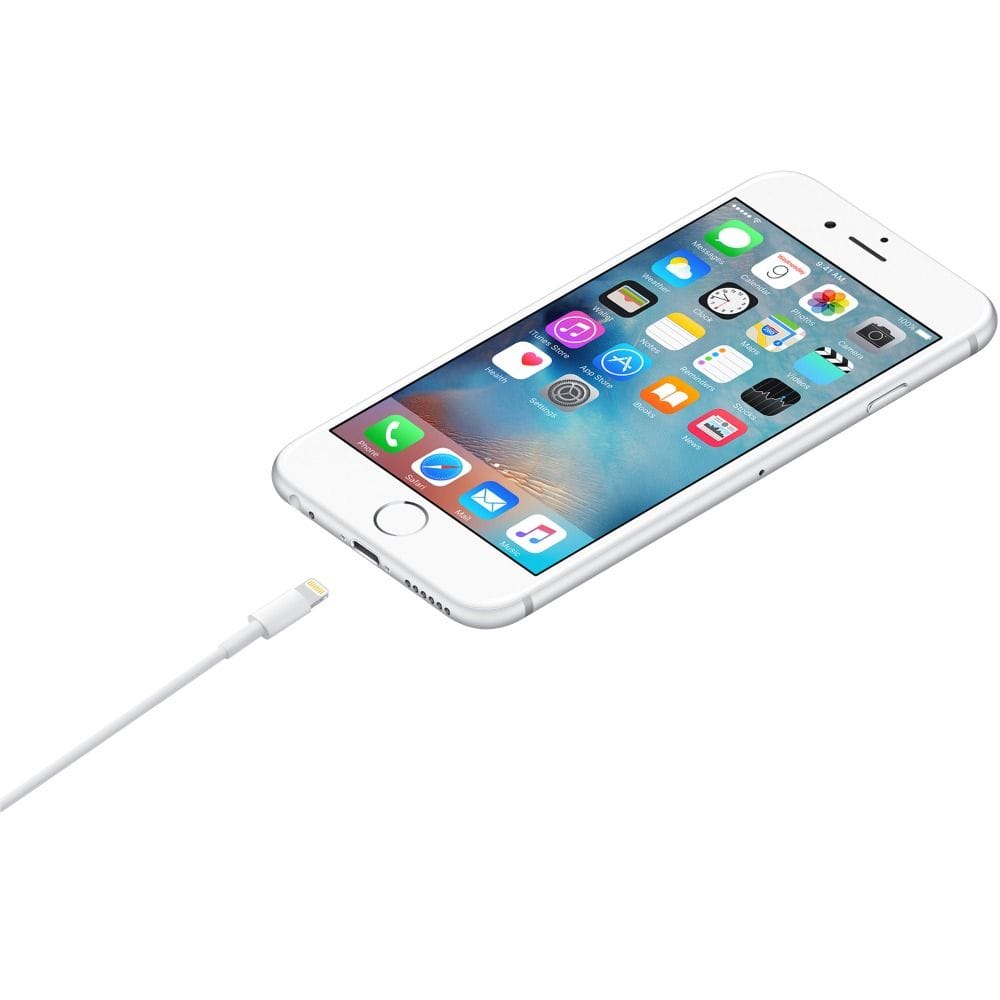 Apple USB-A to Lightning Cable (1m) - Charge & Sync for iPhone, iPad & iPod | White | MUQW3ZM/A