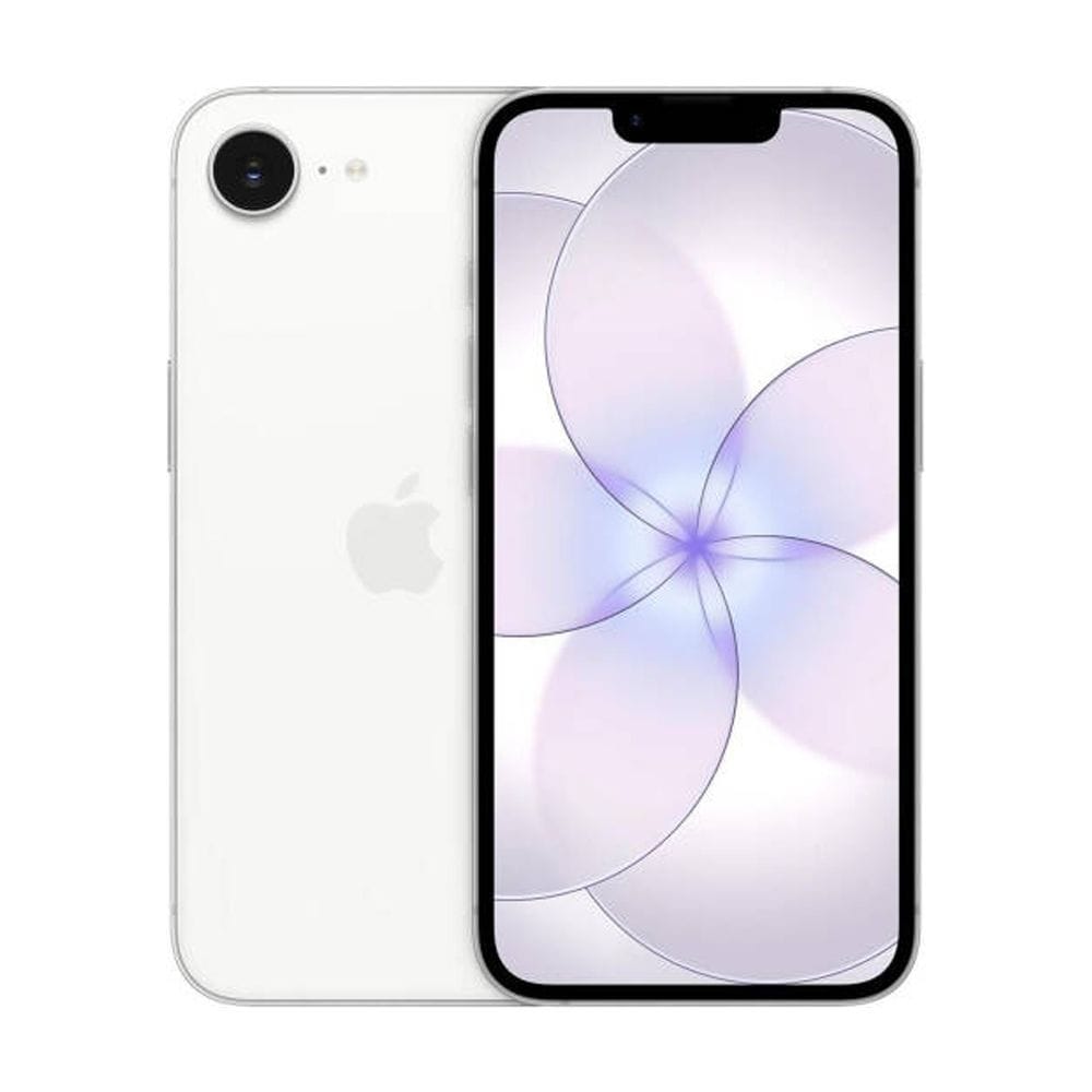 Apple iPhone 17e Smartphone 256GB with A19 Chip, Advanced Dual-Camera System, Apple Intelligence & All-Day Battery Life | White - MHRP4AH/A