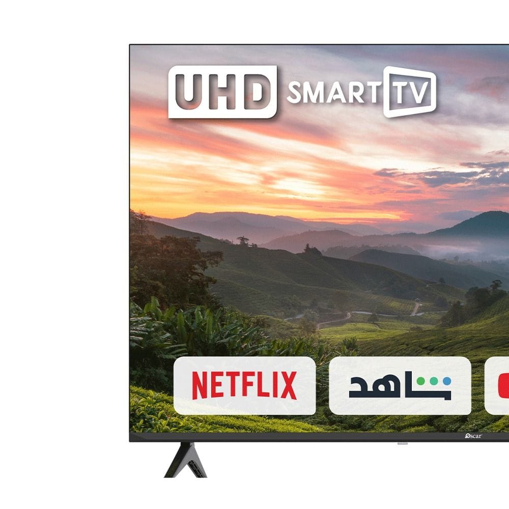 Oscar 55" Frameless UHD 4K Smart Android TV, HDR10, Built-in Chromecast, DVB-T2/S2 & CI Slot | Azeri - OS55SA4KA