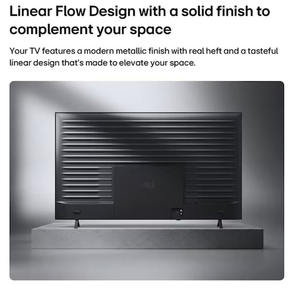 LG 65 Inch NANO 4K AI NU84 Smart TV - Nano Detail Enhancer, Alpha 7 AI Processor Gen9, HDR10 Pro, Linear Flow Design | 65NU840B6LA.AMRG