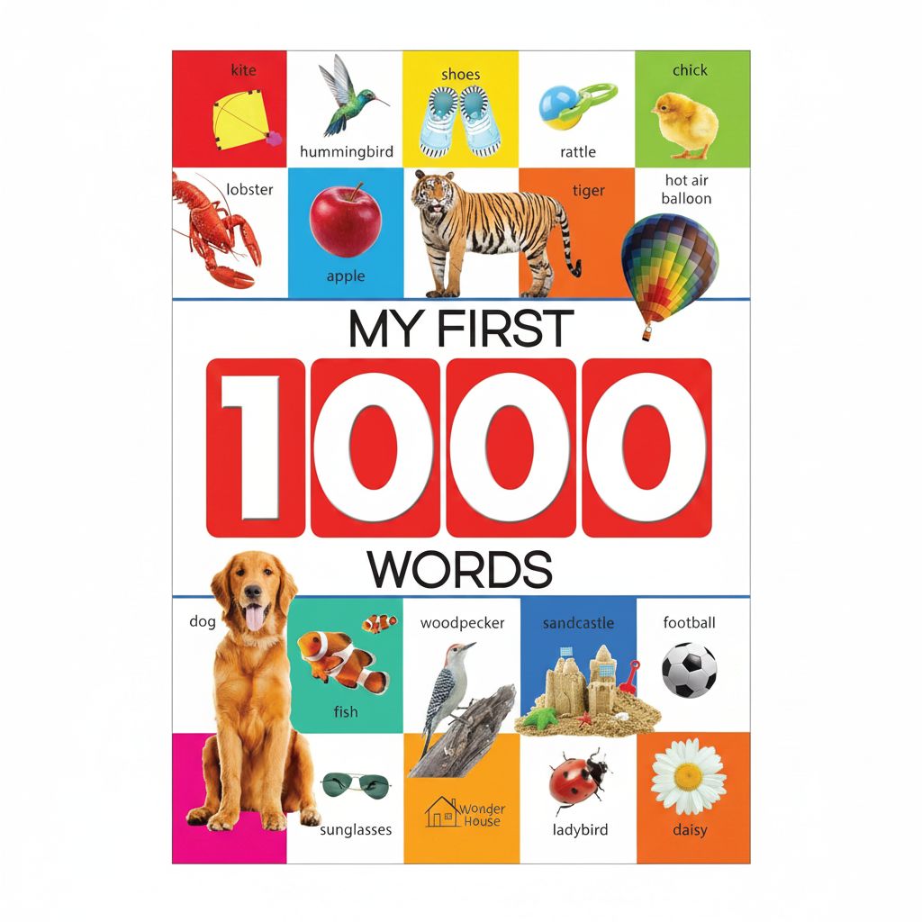 Wonder House Books: My First 1000 Words - Early Learning Fun!