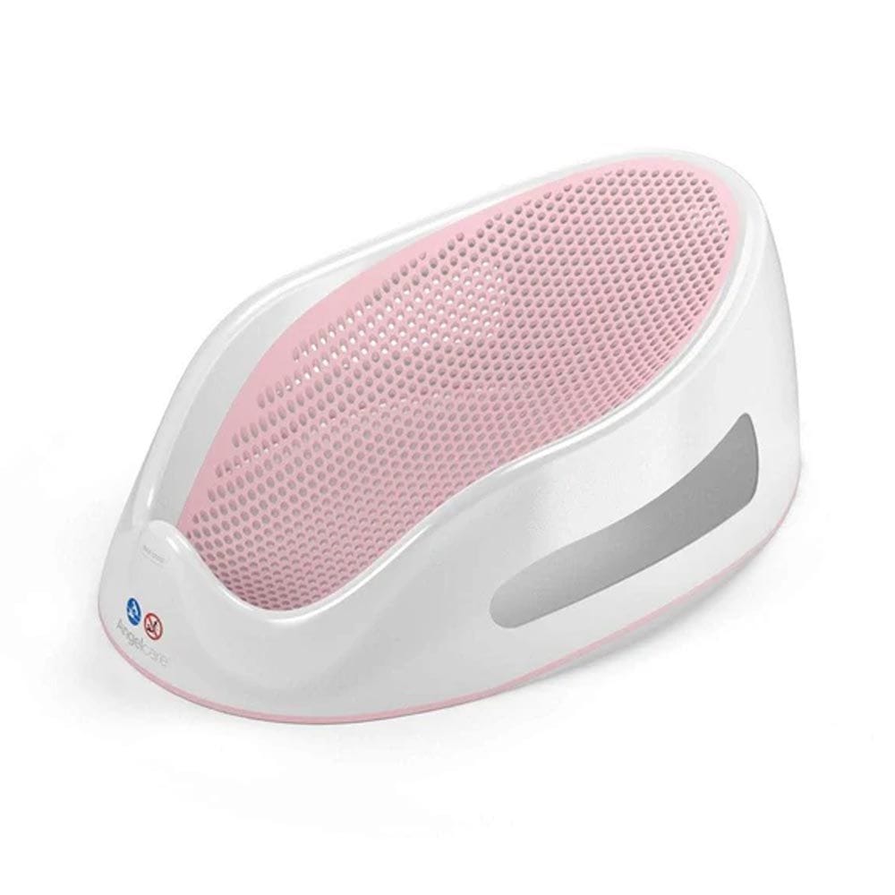 Angelcare Soft Touch Baby Bath Support, Comfortable And Easy Bathing, Ergonomic Design, Durable And Lightweight Design - Pink