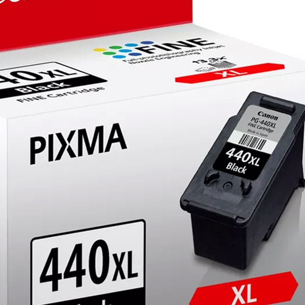Canon PG-440XL Black Ink Cartridge, Genuine Canon Ink, High Yield 600 Pages, Crisp Text Printing & PIXMA Printer Compatibility | Black - 4960999782355