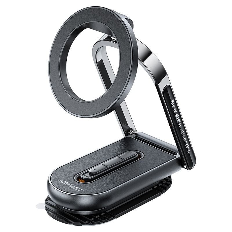 HOCO D54 Magnetic Car Phone Mount Holder, Strong Magnetic Grip, 360° Rotation, Dashboard & Air Vent Compatible, Universal - Black