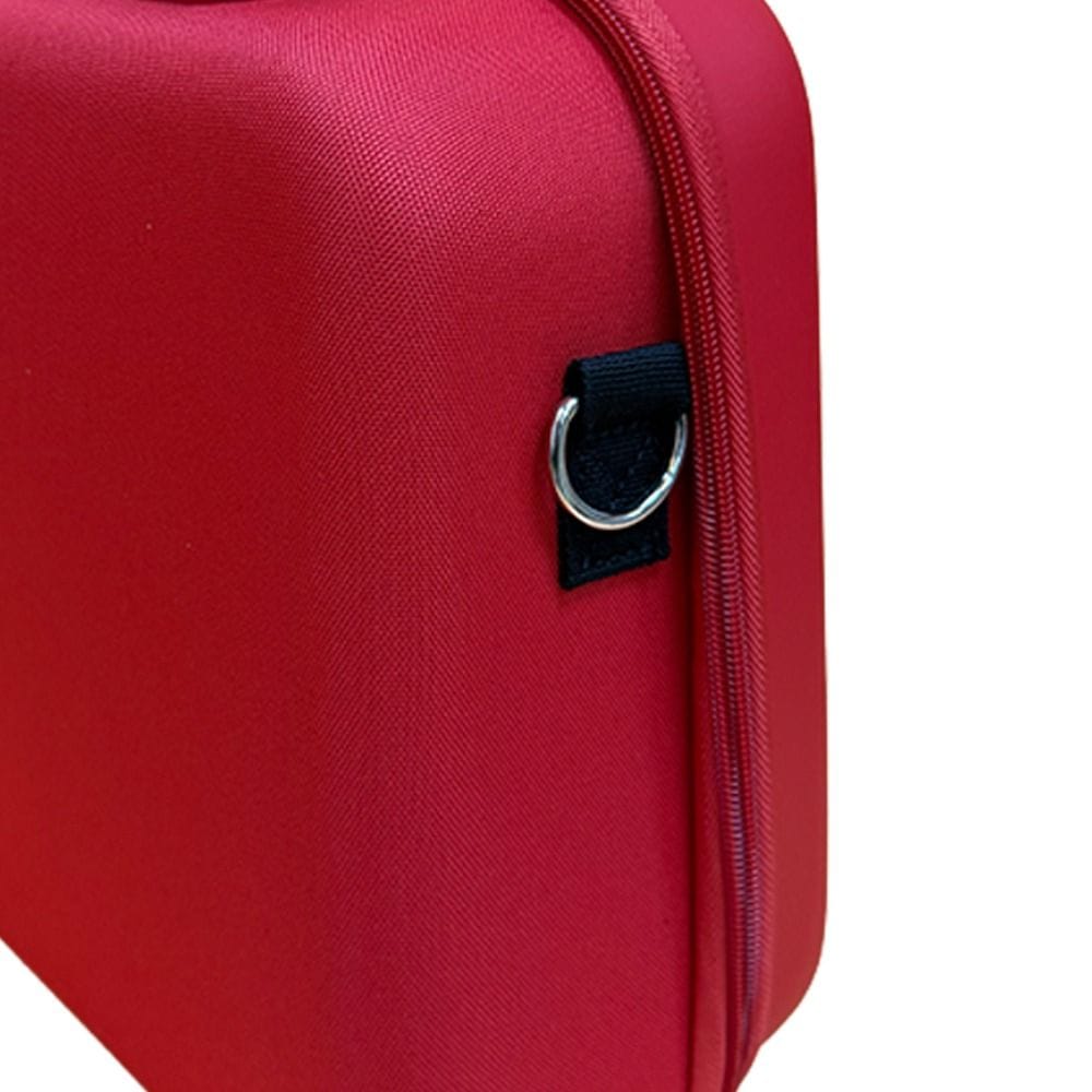 Nintendo Game Traveler Deluxe System Case for Switch 2, Hard Shell Protective Travel Case, Console & Accessory Storage | Red HL-009 