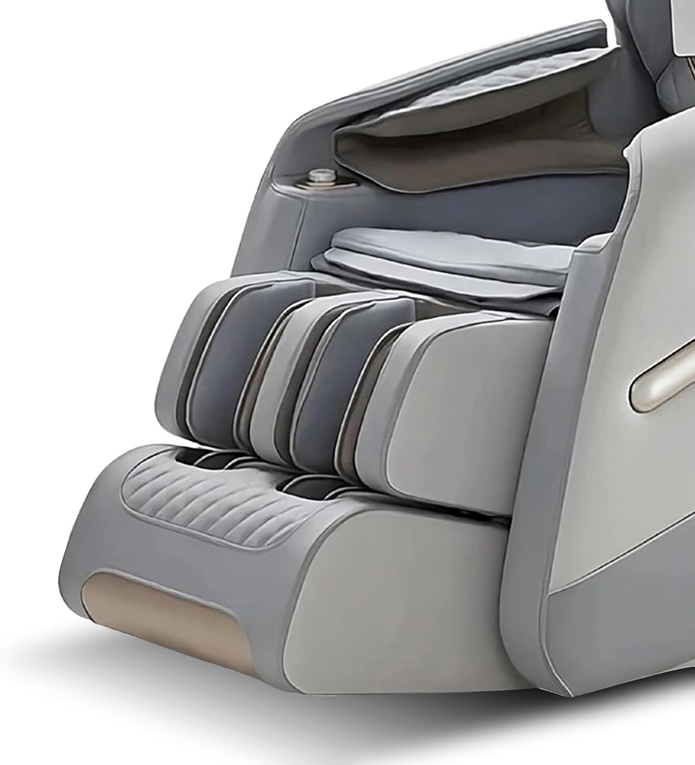 ROTAI Royal Omega 4D Massage Chair, Full Body Shiatsu Massage, Zero Gravity SL Track Recliner, Airbag Compression, Percussion Massage & AI Voice Control | Grey - A50