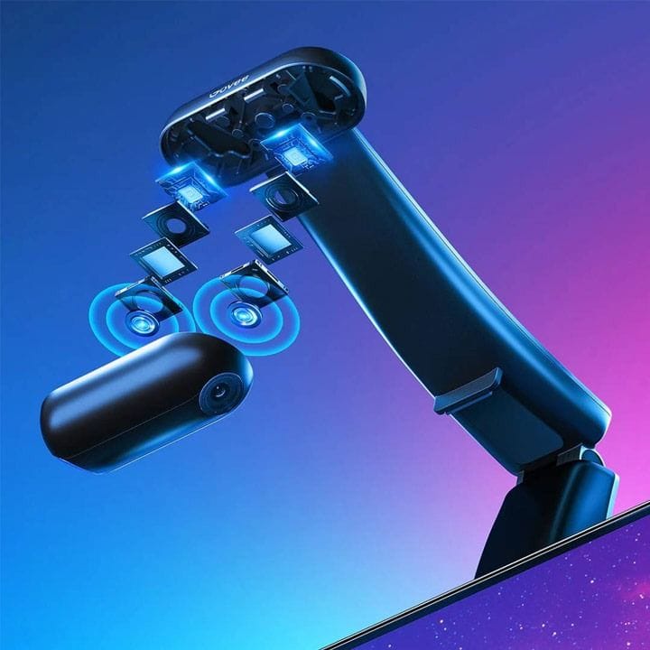 جوفي إضاءة تلفاز Envisual T2 – 75 إلى 85 بوصة | أسود - H605C