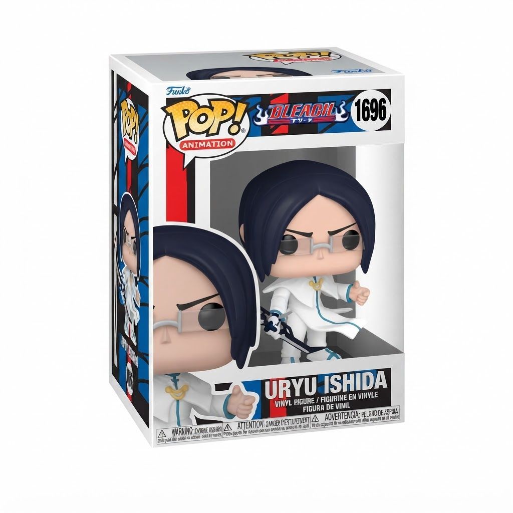 Funko Pop! Animation: BLEACH Uryu Ishida Vinyl Figure - 1-in-6 Rare Glow-in-the-Dark Chase Variant
