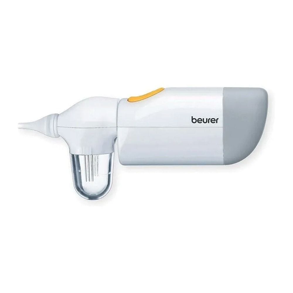 Beurer Baby Monitor with Eco Mode White + Babycare Nasal Aspirator White + Philips Power Alkaline AAA Batteries 4-Pack Bundle (603001000004403 + 603001000004406 + 301021000000017)