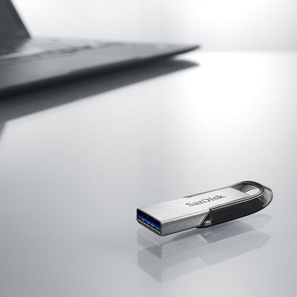SanDisk Ultra Flair USB 3.0 Flash Drive 512GB with Up to 150MB/s Read Speed, Durable Metal Casing, Password Protection & High-Speed File Transfers | Black - 619659179489