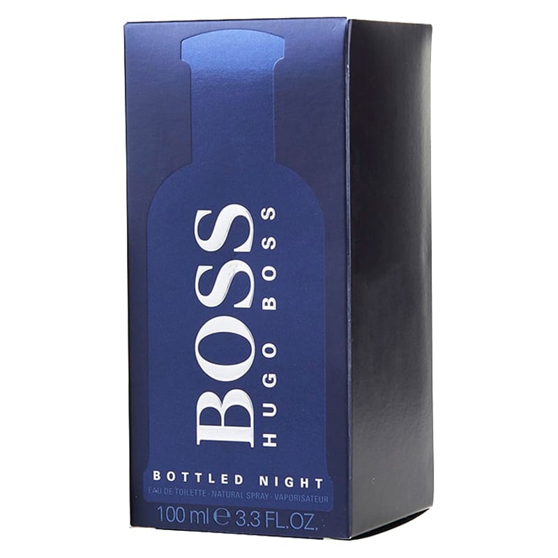 Hugo Boss Bottled Night Eau de Toilette for Men, Woody Aromatic Fragrance - 100ml