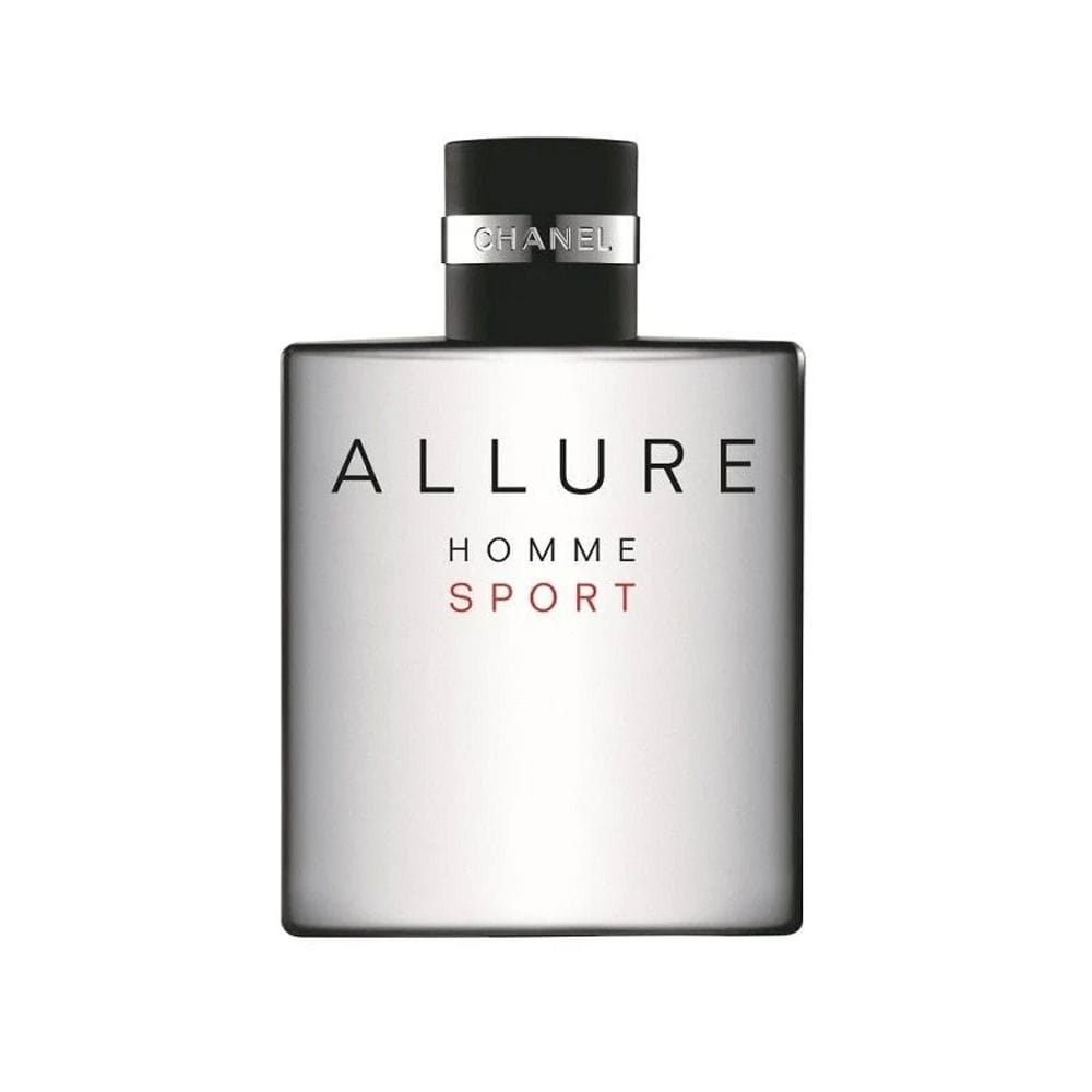 Chanel Allure Homme Sport Eau de Toilette for Men, Fresh Woody Fragrance with Citrus, Spicy & Aquatic Notes - 100ml