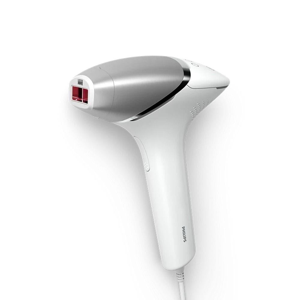 Philips Lumea IPL 8000 Series Hair Removal Device, SenseIQ Technology, Corded & Cordless Use, Up to 18 Months of Smooth Skin | White & Rose Gold - BRI940/00