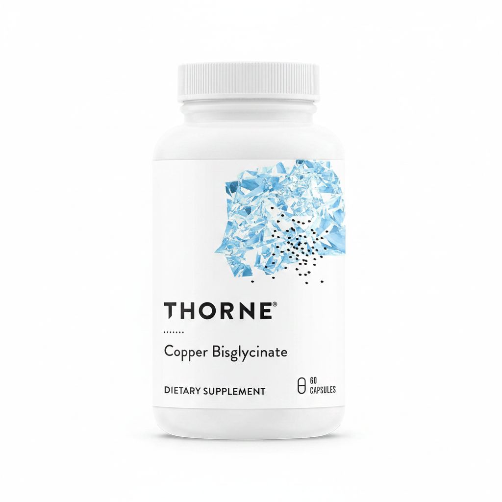Thorne Copper Bisglycinate Supplement - Supports Overall Health