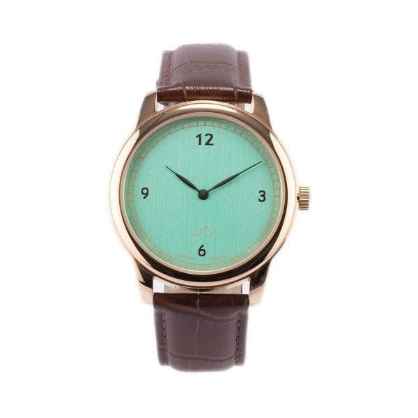 Zaman The Classic Rose Gold Watch, Kuwaiti Luxury Watch Brand, Swiss Movement, Elegant Stainless Steel Timepiece, Premium Fashion Wristwatch