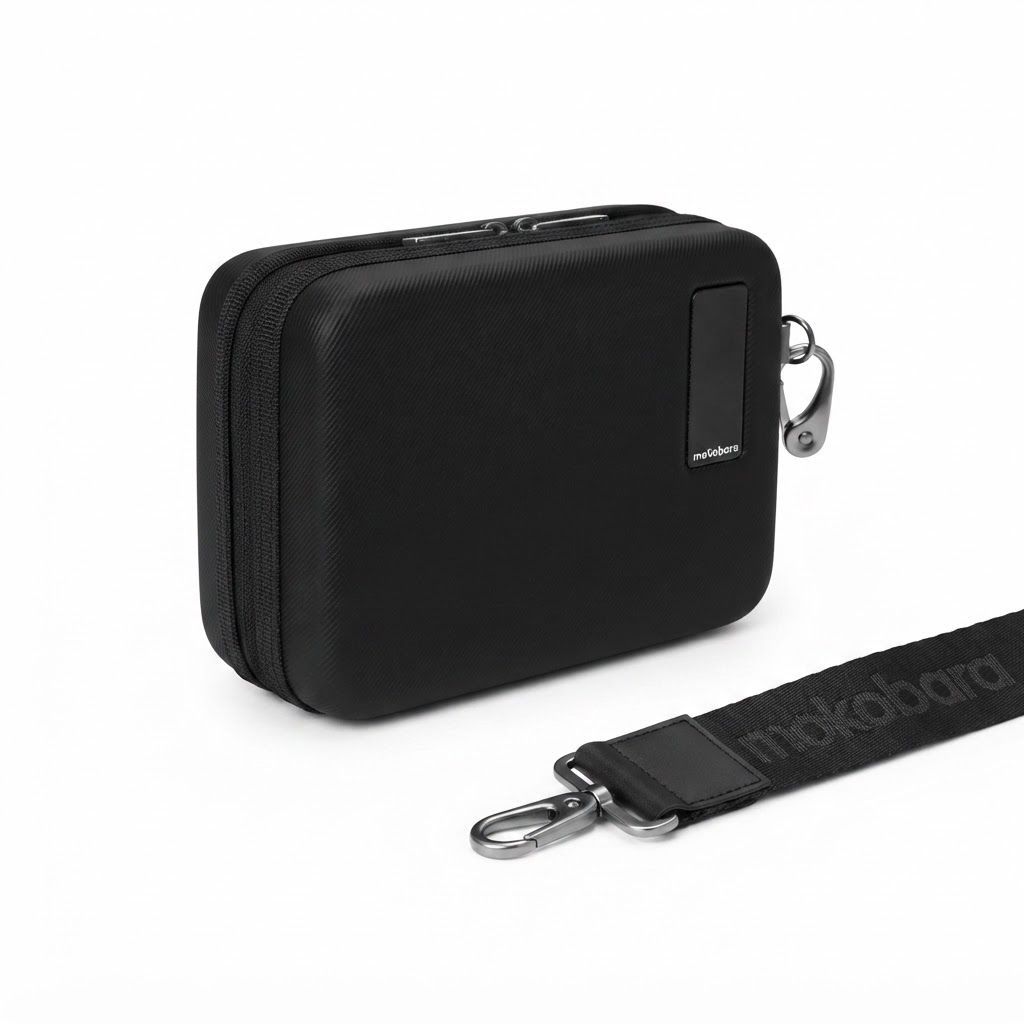 Mokobara The Moko Mini Sling Bag - Durable Hard-Shell Crossbody Travel Organizer for Men & Women 