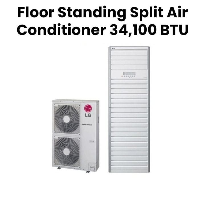 LG Inverter Floor Standing Split Air Conditioner 34,100 BTU | AP-W36GT3S1