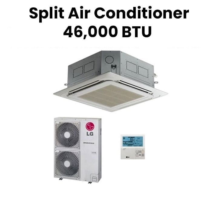 LG Inverter Cassette Split Air Conditioner 46,000 BTU | AT-Q48GMLT1