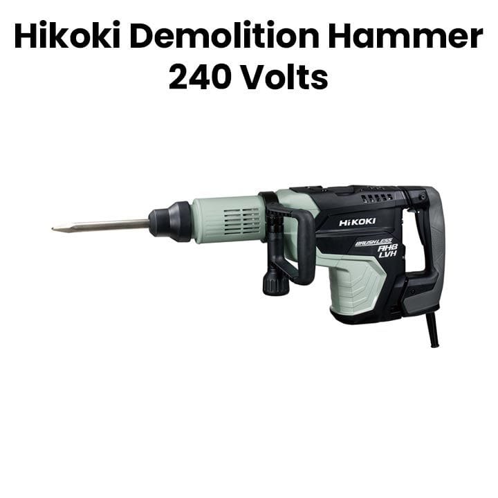 هيكوكي مطرقة هدم بدون فُرش 11.6 كجم بقوة 26.5 جول - أخضر | H60ME