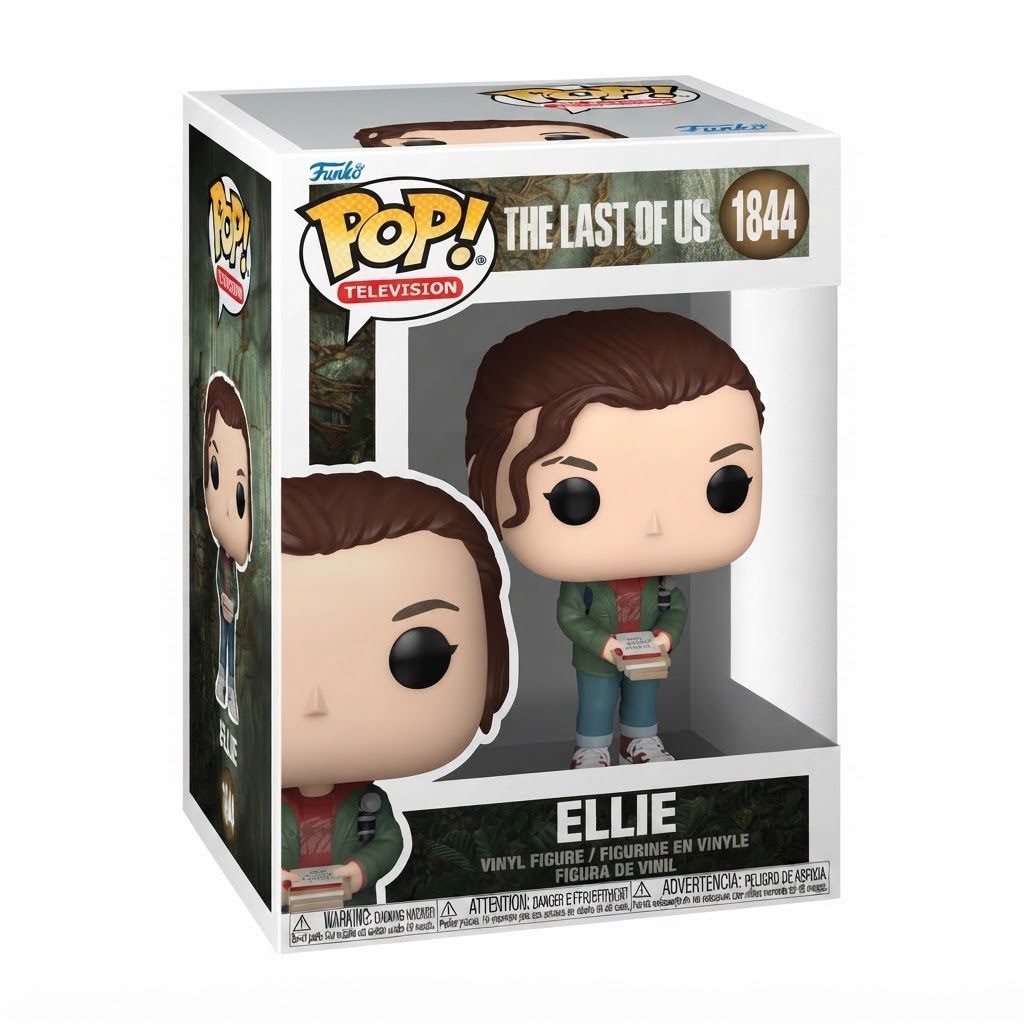 Funko Pop! Television: The Last of Us Ellie Vinyl Figure #1 - Collectible 3.7-Inch Action Toy
