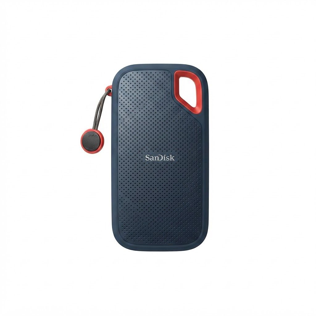 SanDisk 1TB Extreme Portable SSD - USB 3.2 Gen 2, Up to 1050MB/s, IP55 Water/Dust Resistant