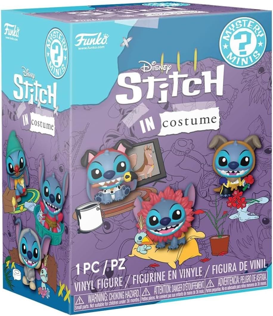 Funko Mystery Mini Disney Lilo & Stitch: Stitch in Costume Blind Box - 1 of 12 Collectible