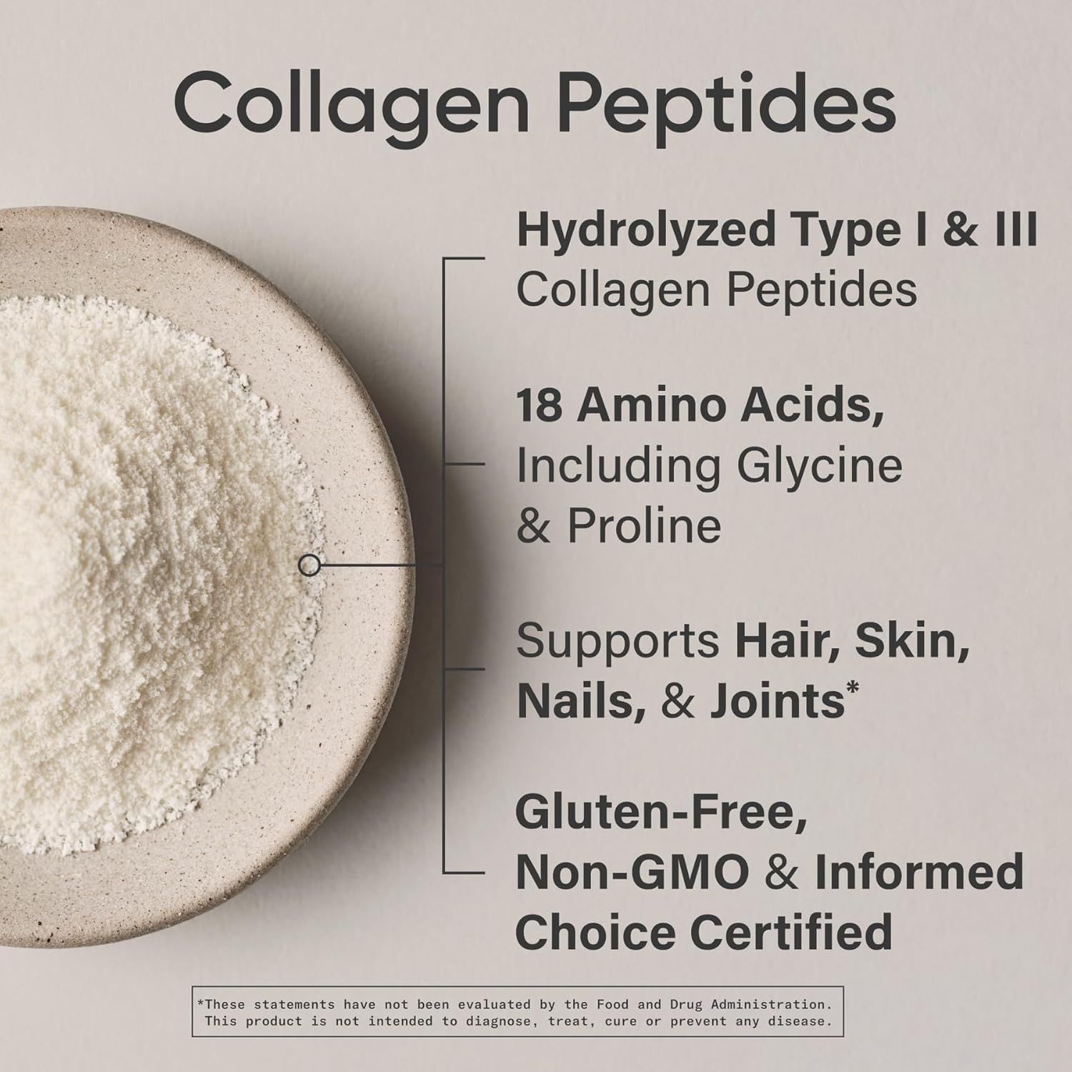 Sports Research - Grass-Fed Collagen Peptides Powder, 32oz - Paleo & Non-GMO