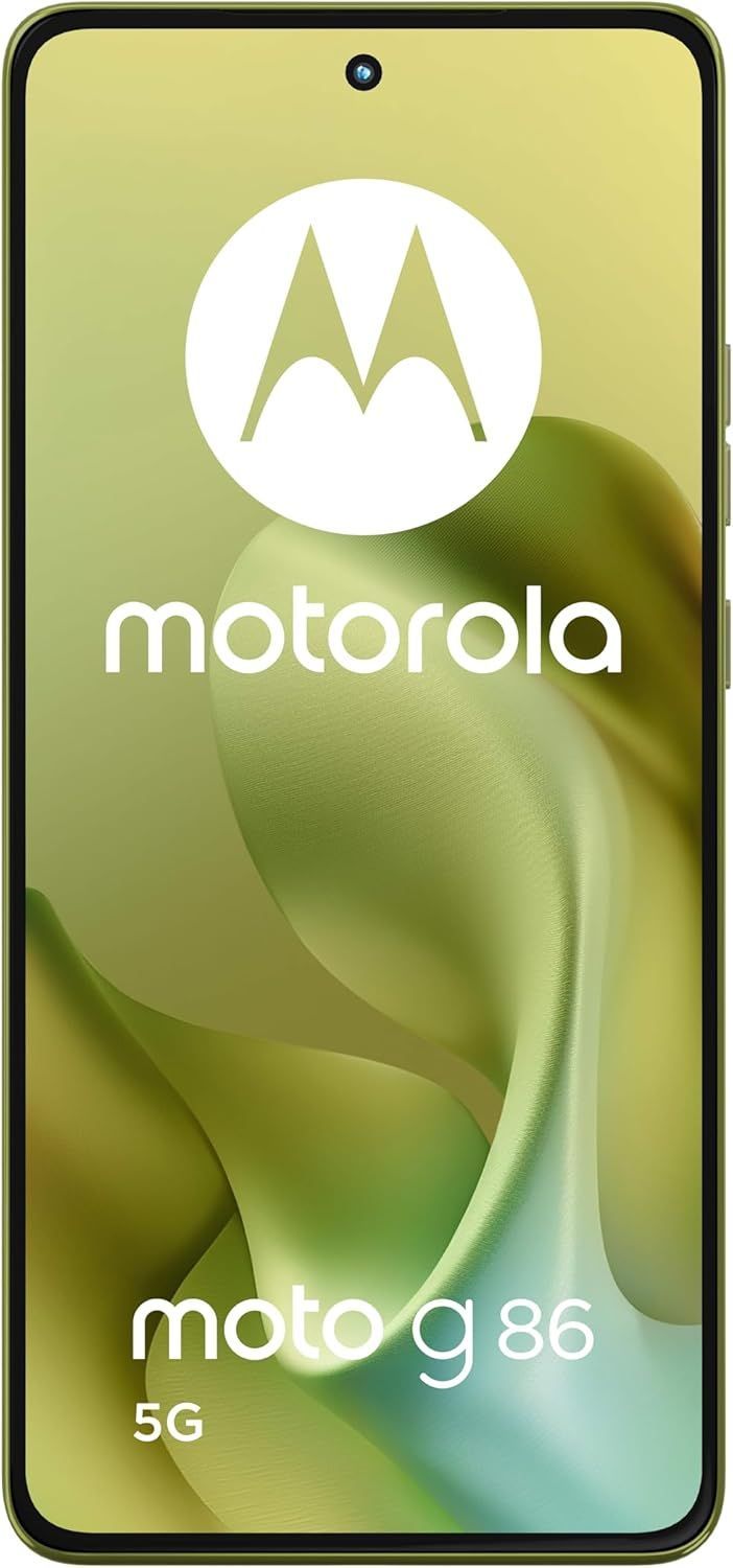 موتورولا Moto G86 - سعة 256 جيجابايت، رام 8 جيجابايت، ثنائي الشريحة، هاتف ذكي 5G غير مقفل | ذهبي