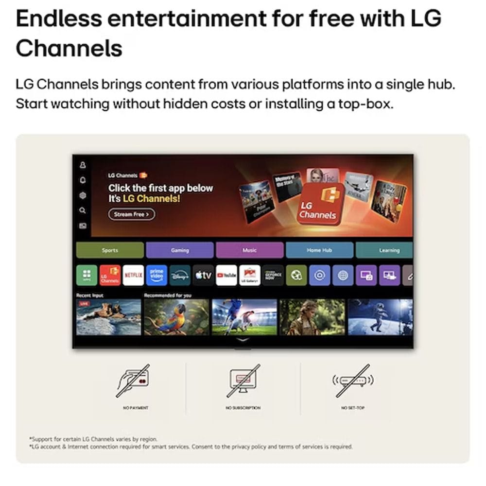 LG 65 Inch NANO 4K AI NU84 Smart TV - Nano Detail Enhancer, Alpha 7 AI Processor Gen9, HDR10 Pro, Linear Flow Design | 65NU840B6LA.AMRG