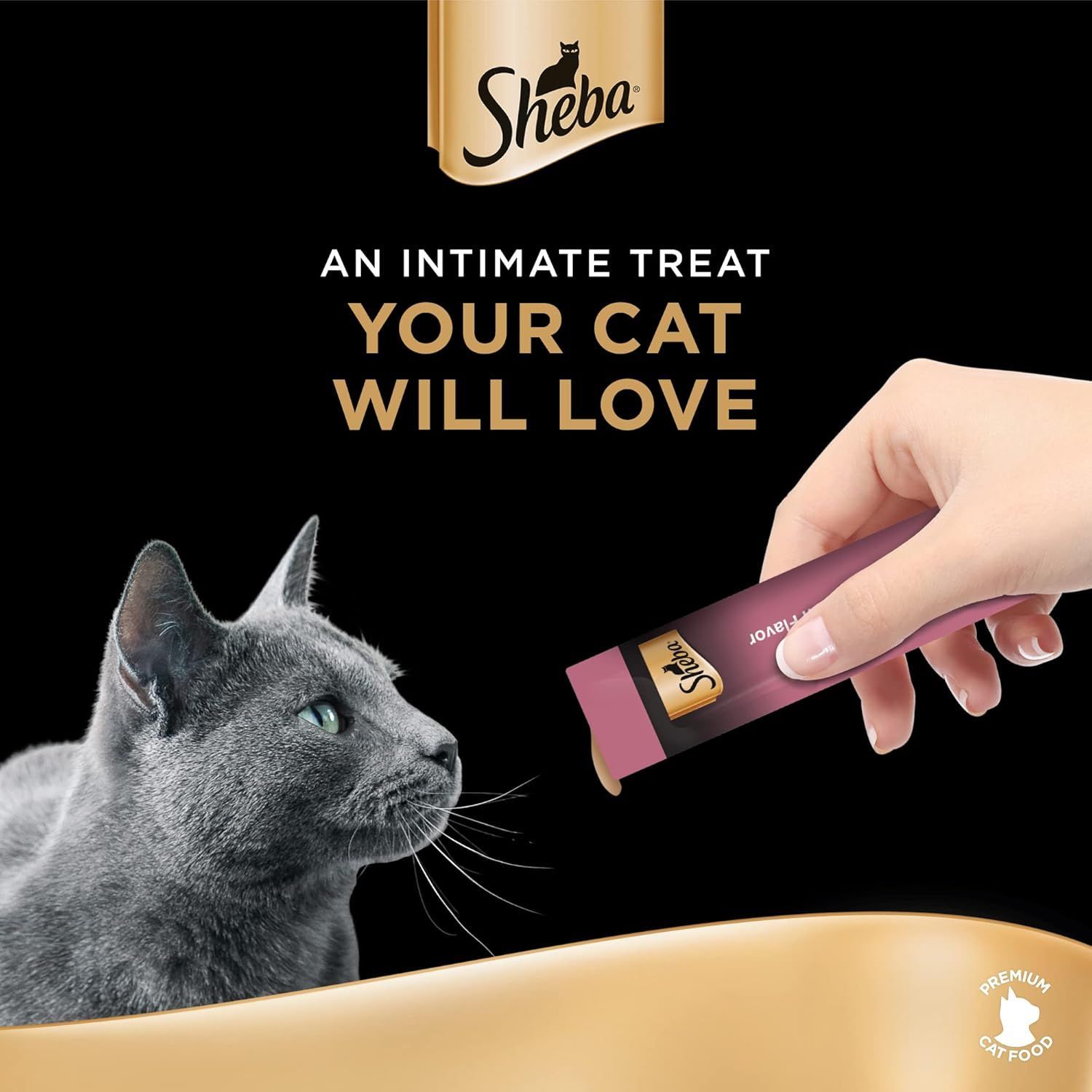Sheba Melty Tuna & Salmon Cat Food Treats - 48 Pack of Creamy Indulgence