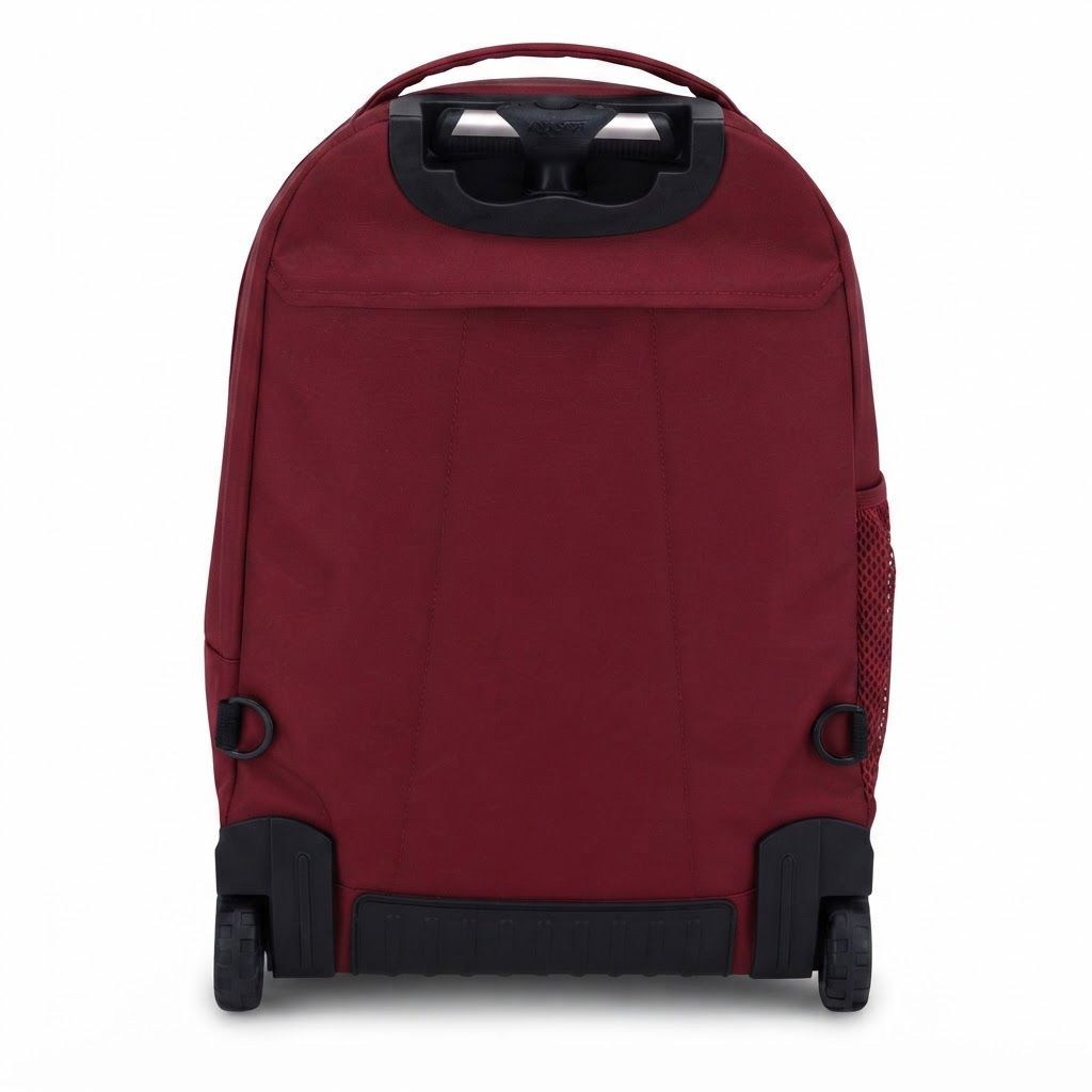 JanSport Driver 8 Rolling Backpack - Converts to Wheeled Laptop Bag, 15 Inch Laptop Sleeve, Unisex 100% Recycled 600 Denier Polyester