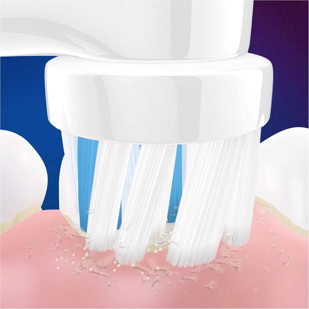 Oral-B Kids Replacement Toothbrush Heads, Disney Frozen Edition, 4-Pack - Gentle Brushing for Kids