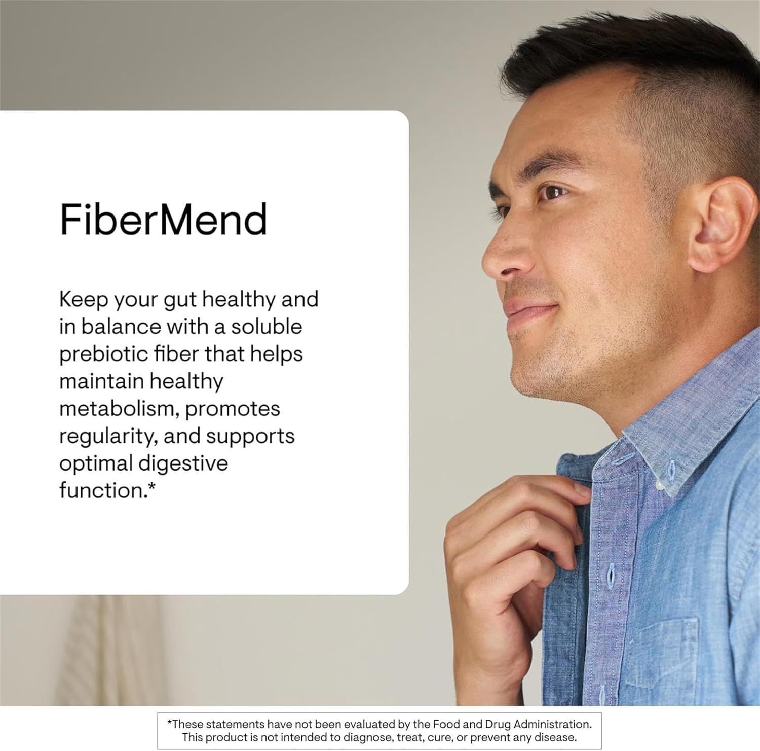Thorne FiberMend Prebiotic Fiber Powder for Digestive Health - 329g