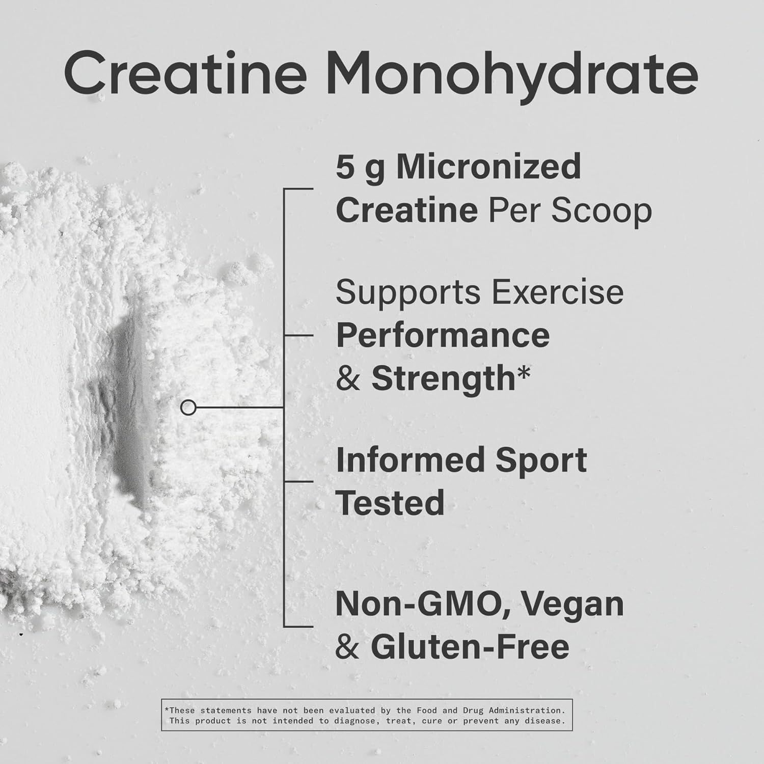 Sports Research Creatine Monohydrate - Boost Strength, Performance & Recovery