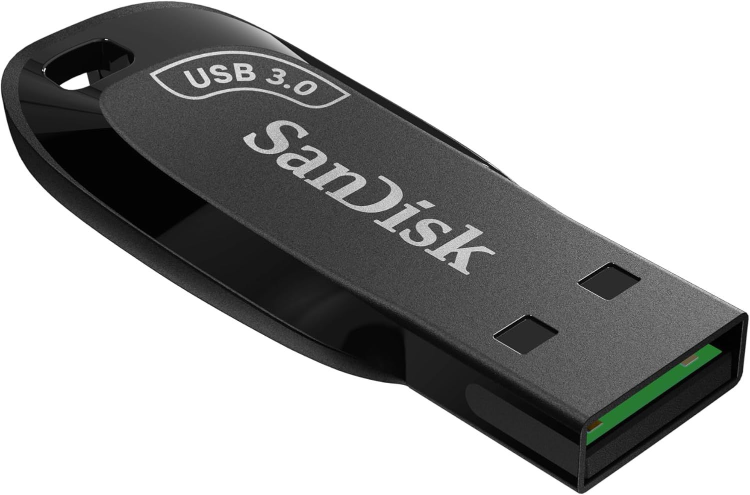 SanDisk Ultra Shift USB 3.0 Flash Drive 256GB with Up to 100MB/s Read Speed, Compact Portable Design, Fast File Transfers & Plug-and-Play Storage | Black - 619659182335
