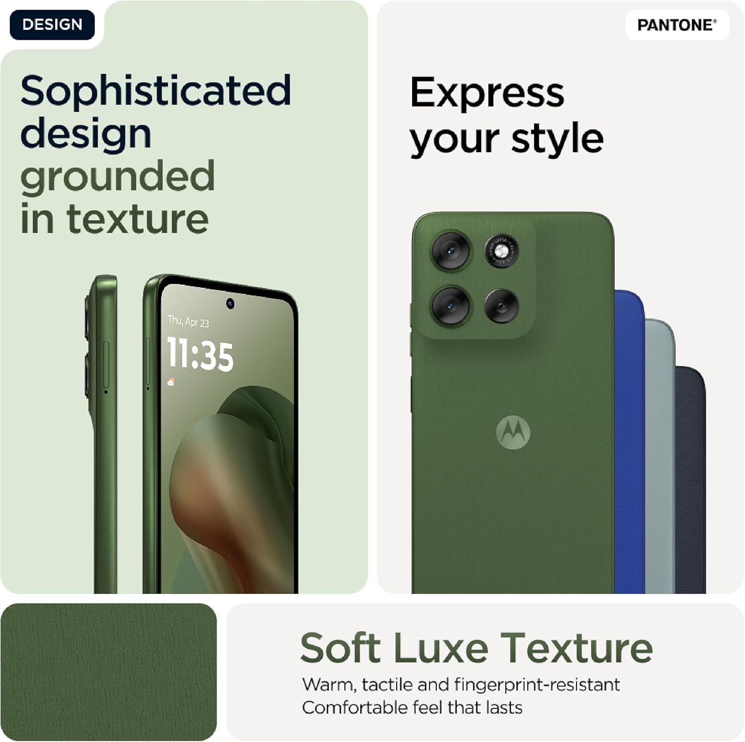Motorola MOTO G56 5G: Powerful Performance & Stunning Design - Green