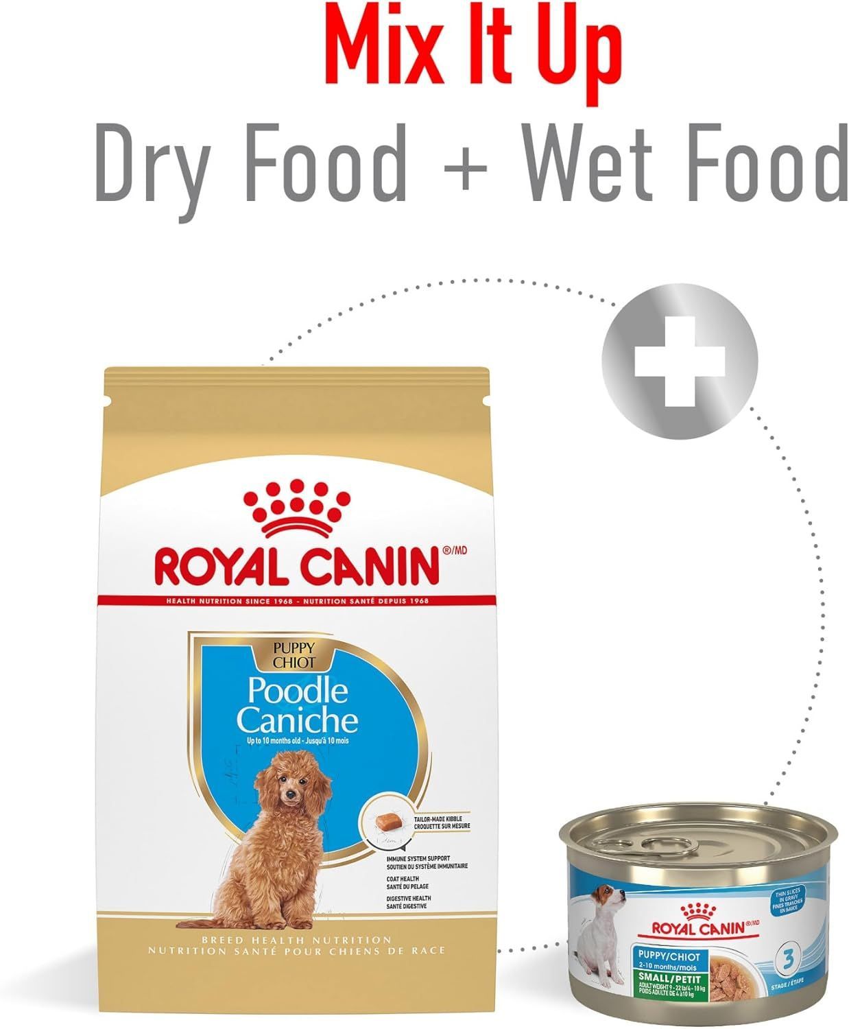 Royal Canin Poodle Puppy Dry Dog Food - 2.5 lb for Healthy Growth