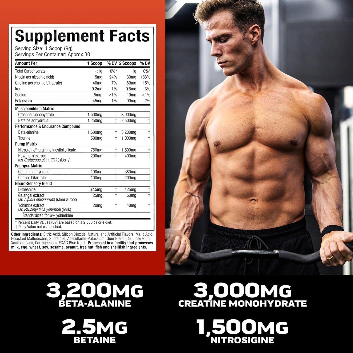 MuscleTech Vapor X5 Pre-Workout Powder for Peak Performance