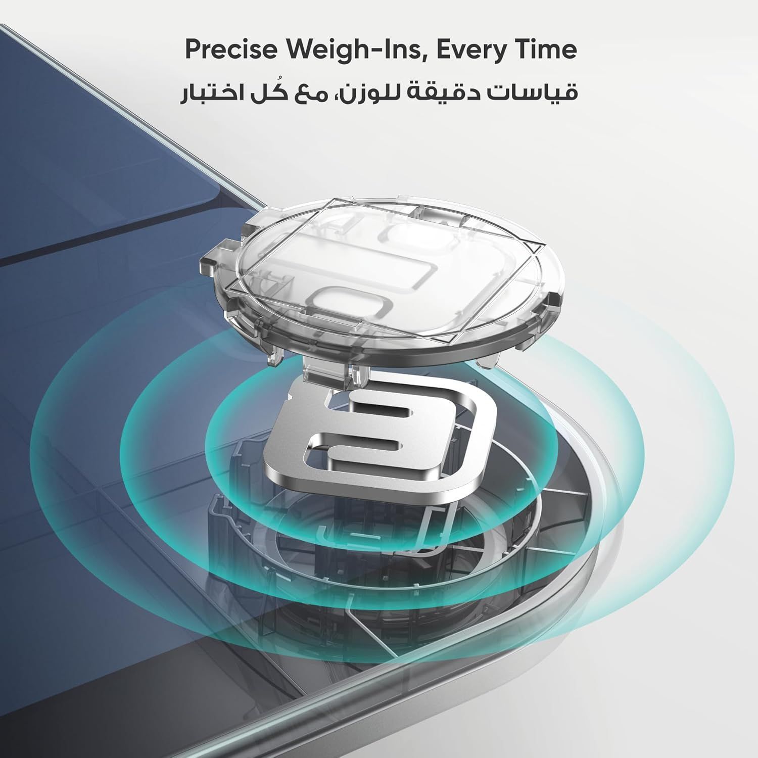 eufy Smart Scale P2 Pro Wi-Fi & Bluetooth Body Composition Scale, Full Body Health Metrics, High-Precision Sensors, App Sync - Black