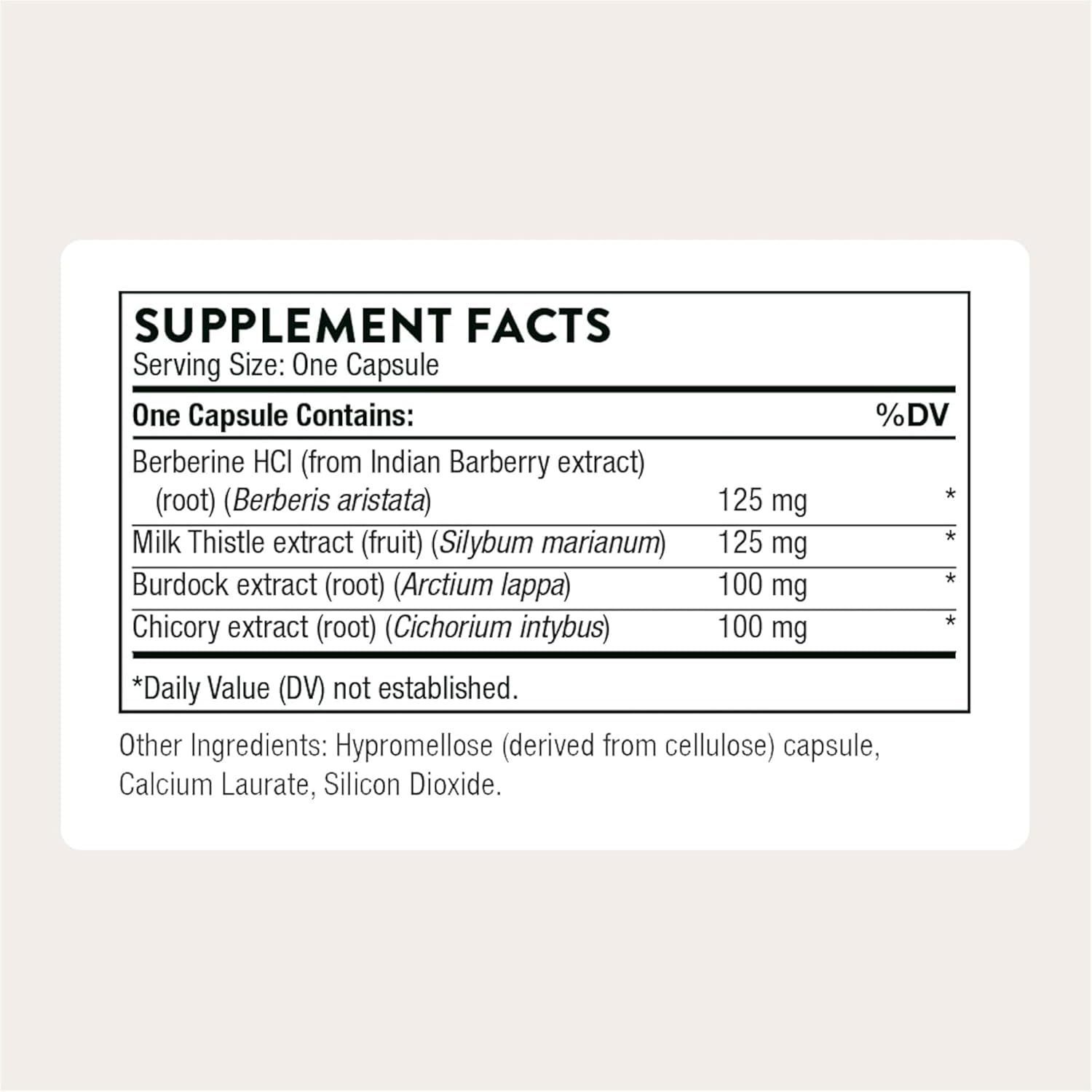 Thorne Liver Cleanse Supplement - Herbal Detox with Milk Thistle & Berberine