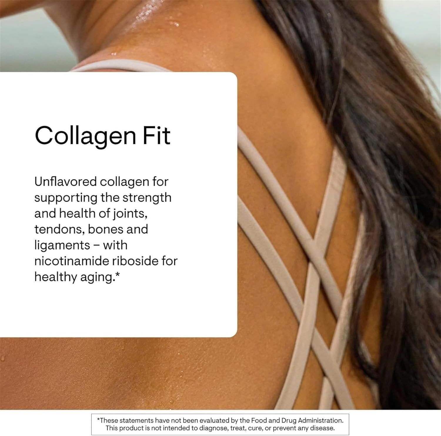 Thorne Collagen Fit - Unflavored Collagen Peptides with Nicotinamide Riboside