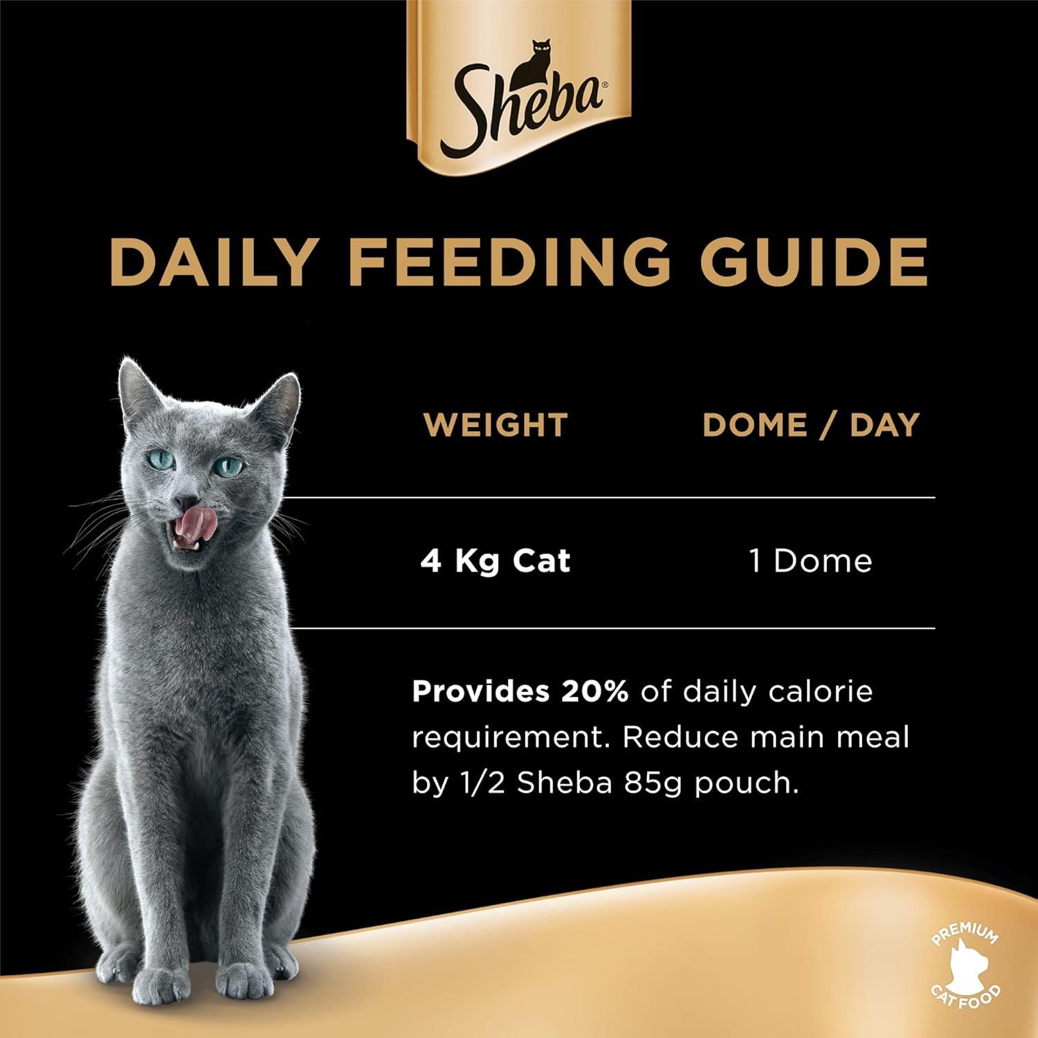 Sheba Natural Shredded Chicken Filets in Gravy Premium Wet Cat Food (16x60g)