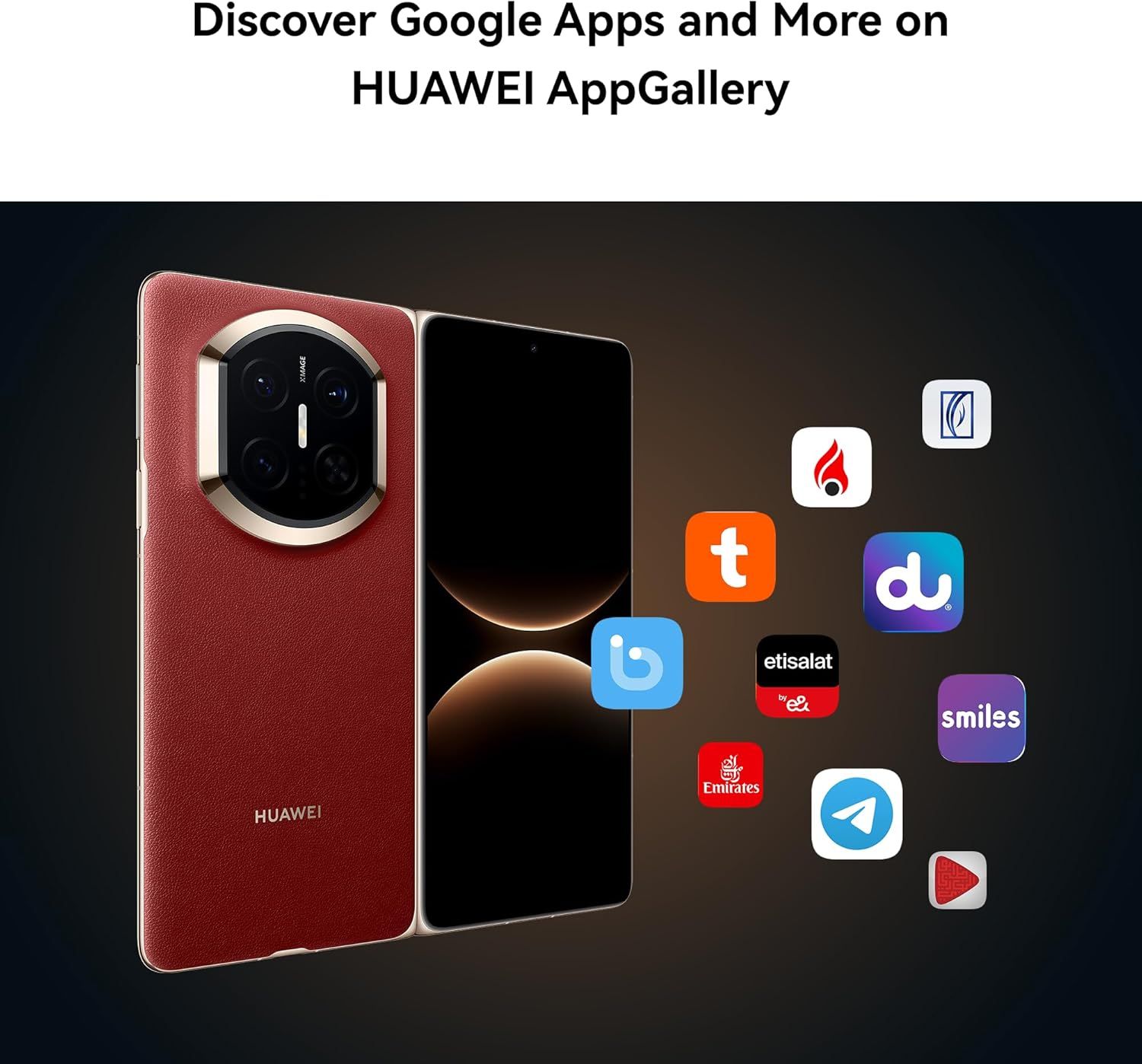 HUAWEI Mate X7 Foldable Smartphone 16GB RAM, 512GB Storage| Nebula Red