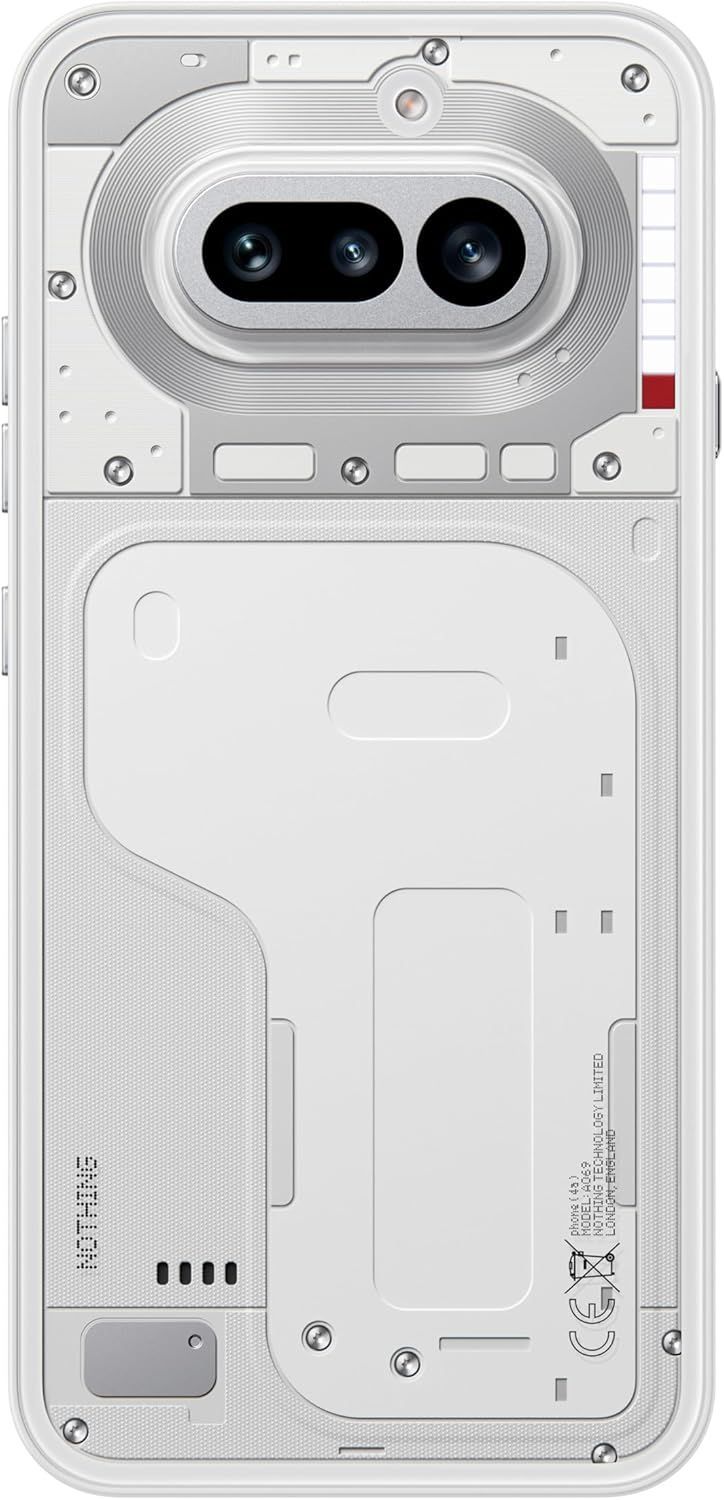 Nothing Phone (4a) - 50 MP Triple Camera, 70X Zoom, 120Hz AMOLED | White