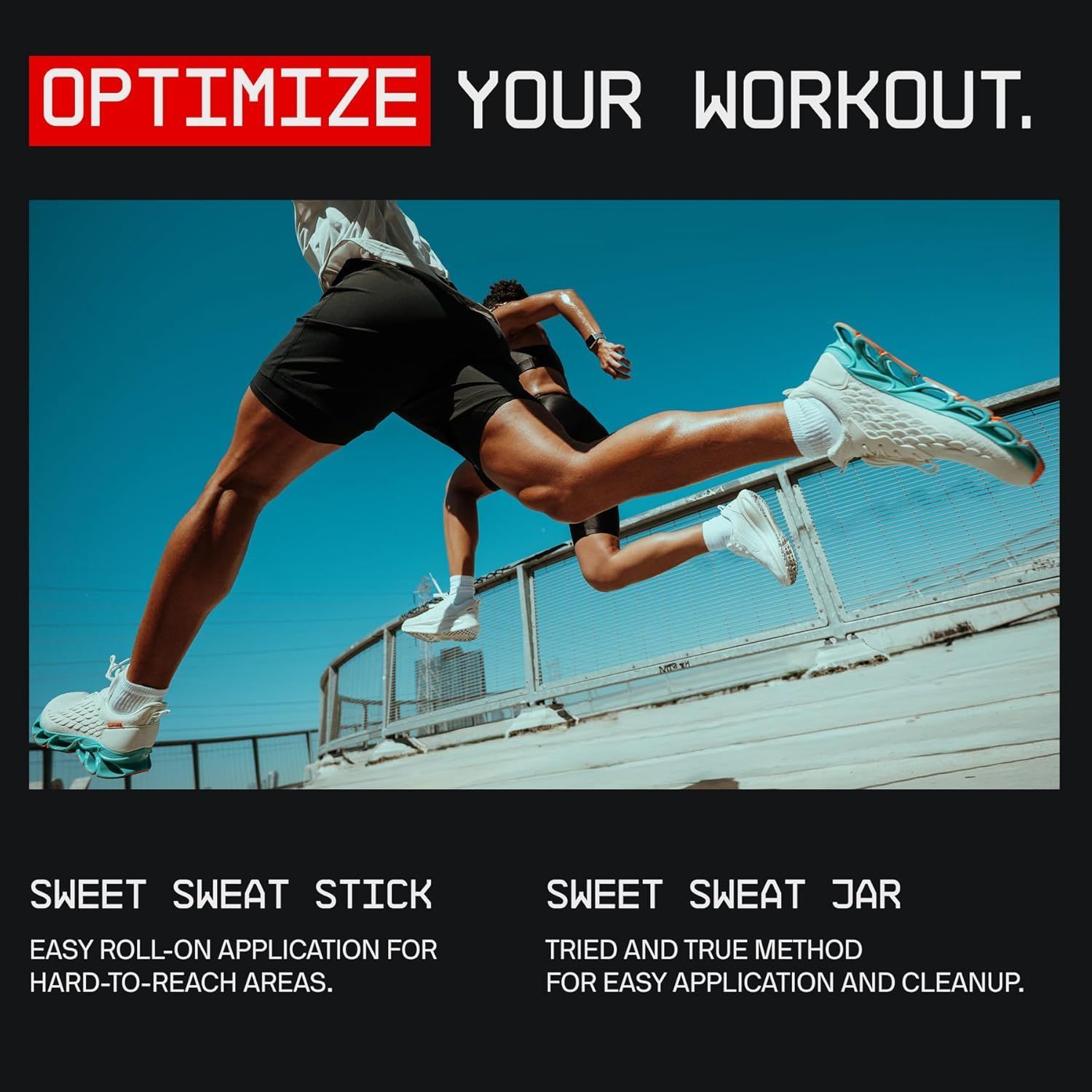Sports Research Sweet Sweat Workout Enhancer Gel Stick - Boosts Sweat & Results
